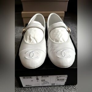 Chanel Mary Jane flats